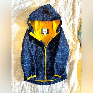 Cat and Jack fleece lined raincoat from Target. Size 5T